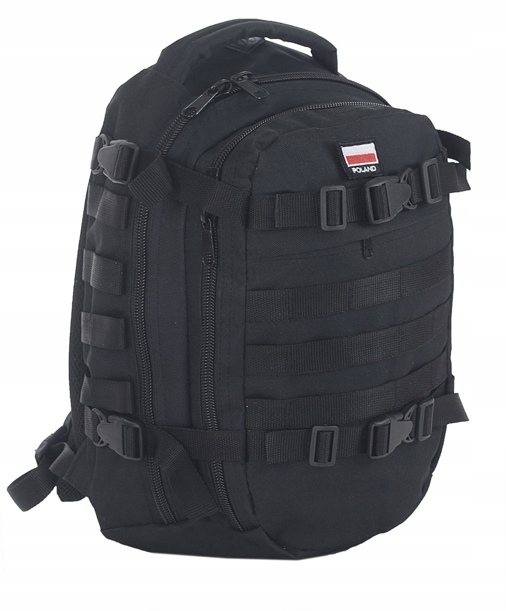 Plecak szkolny dla chłopca czarny Inna marka wielokomorowy