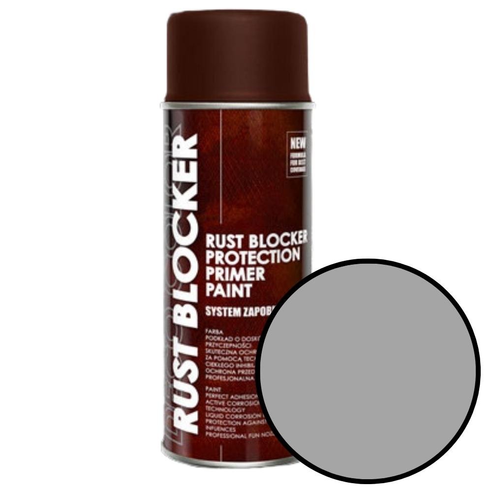 Spray 400ml RAL 9006 srebrny 4w1 na rdzę Rust Blocker Deco Color 18900