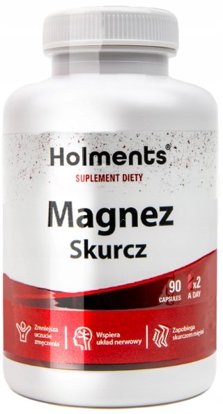 Holments, Magnez Skurcz + B6 witamina B, 90 kaps.