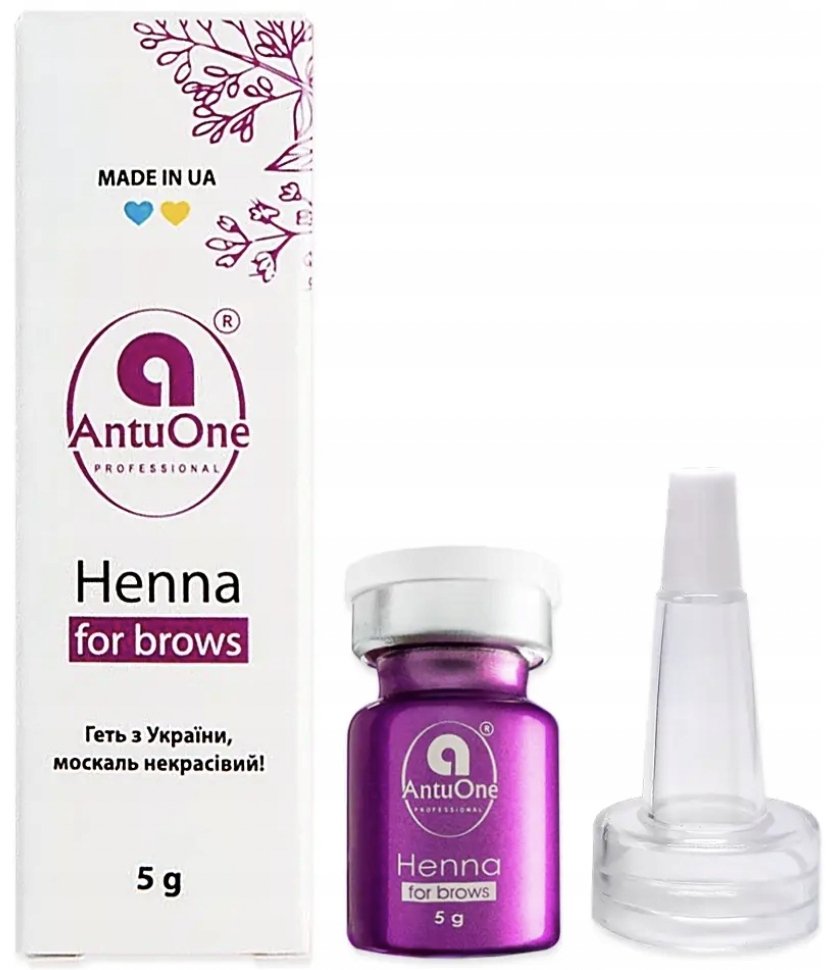 Project Lashes, Henna Pudrowa Do Brwi Antuone, Ciemny Szatyn, 5g