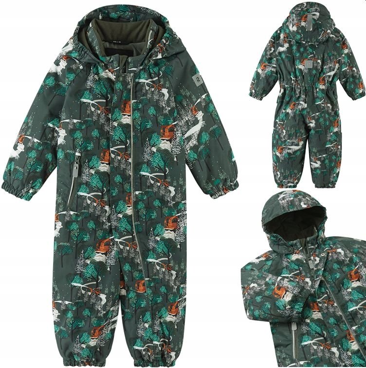 Kombinezon zimowy Reima Puhuri 86 cm, thyme green