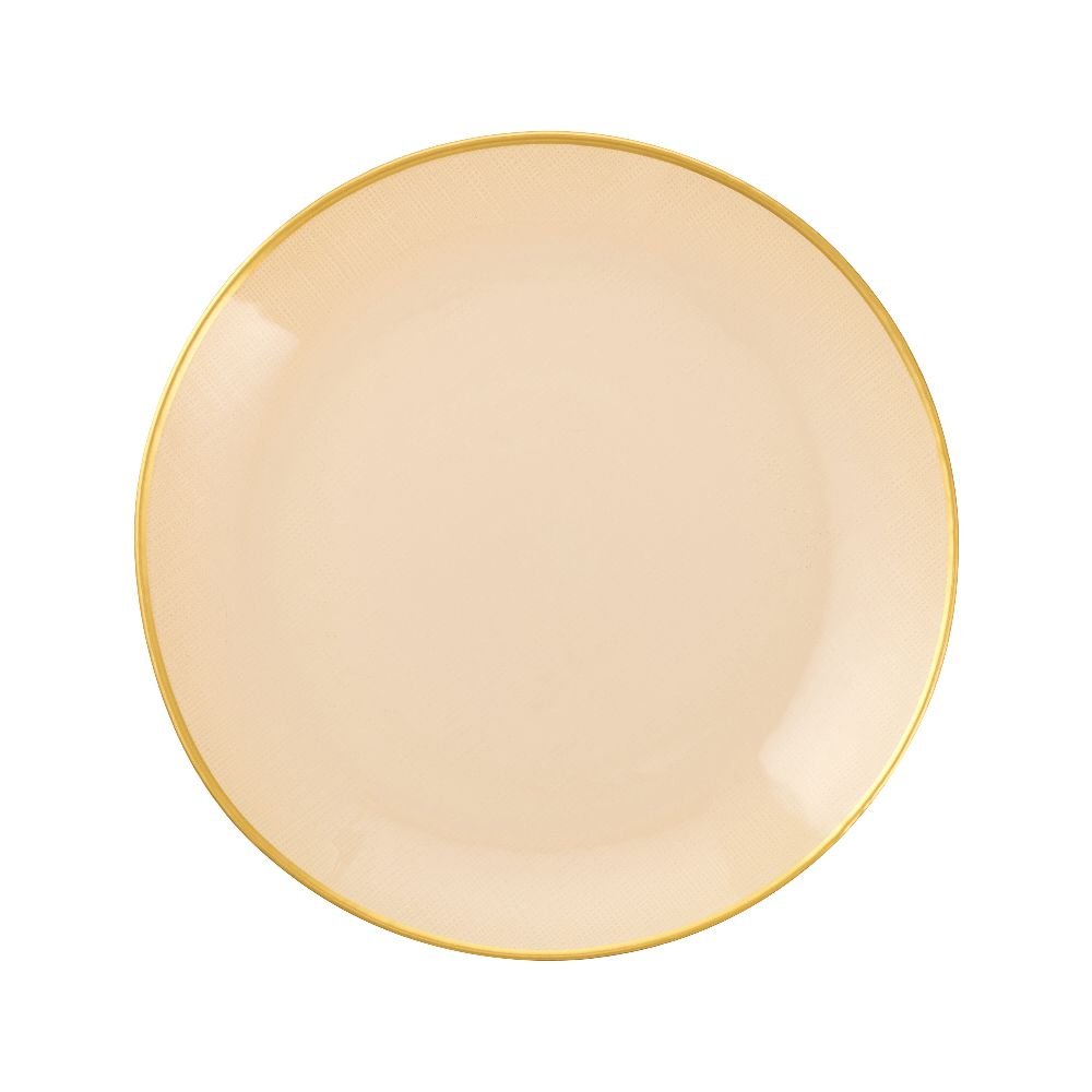 Talerzyk deserowy 21 cm FIBER Cream VILLA ITALIA
