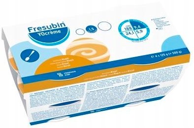 Fresubin YOcreme o smaku biszkoptowym, 4x125g