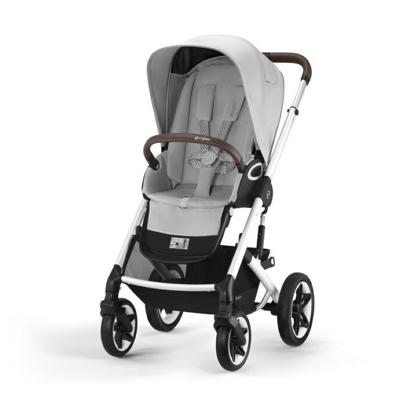 Cybex Talos S Lux NEW 2023 wózek spacerowy 0-22 kg  Lava Grey (Stelaż Silver)