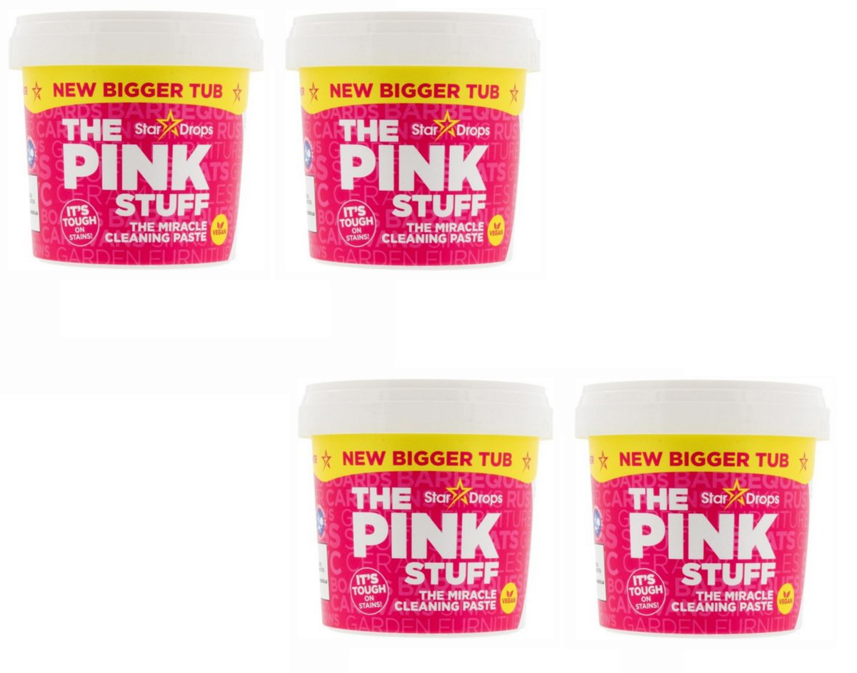 4x Pasta do czyszczenia THE PINK STUFF 850 g