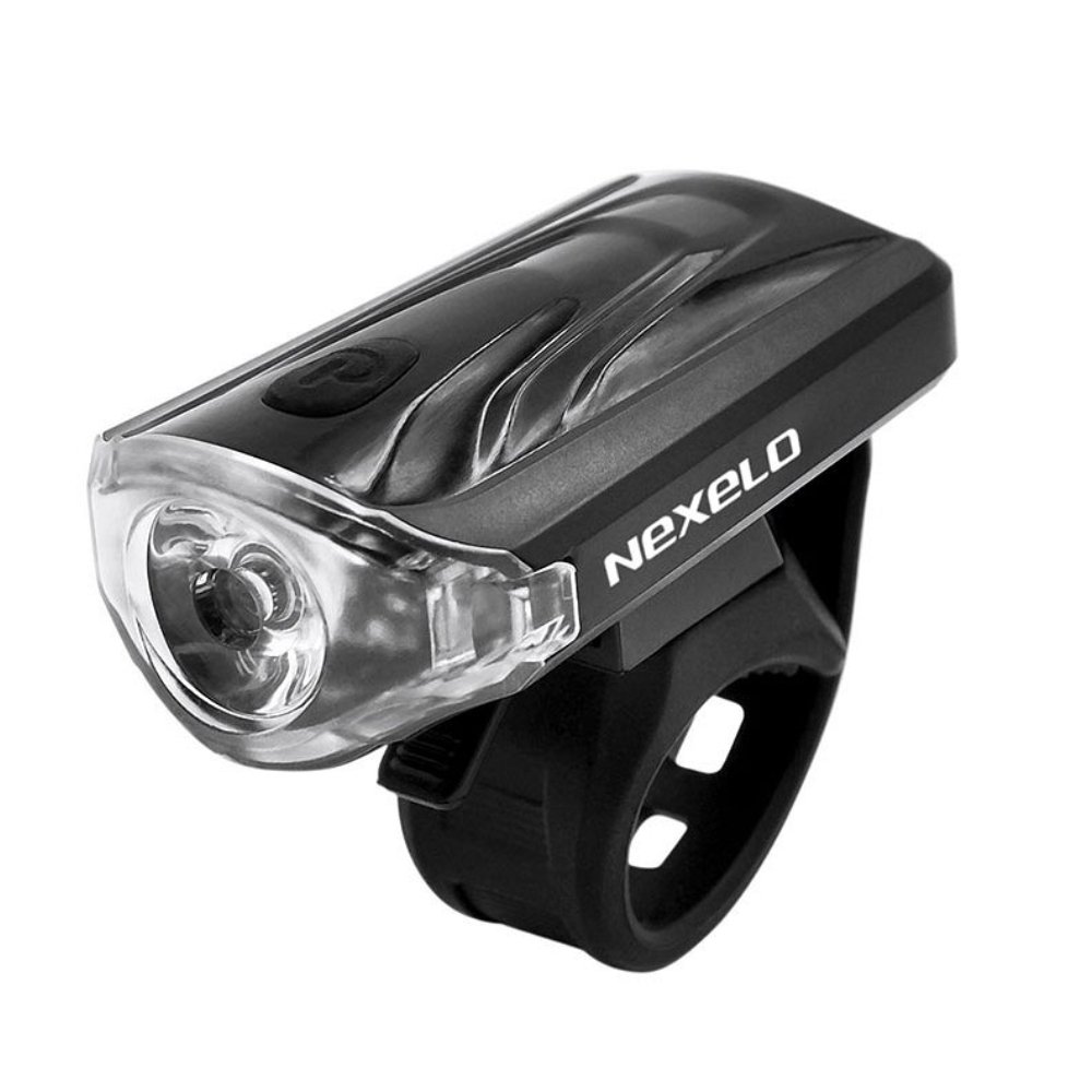 Lampka rowerowa przód 1xLED 0,5W 3-funkcje 3xAAA Nexelo L177007