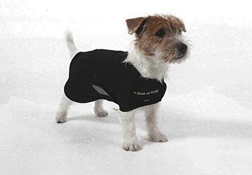 Dog Copenhagen Back-on-Track standardowy płaszcz Hugo dla psa czarny rozmiar L