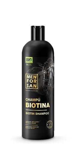 MENFORSAN Biotyna Szampon dla Koni, 1L | Bio - Wegańskie - 100% Naturalne | Pielęgnacja koni premium