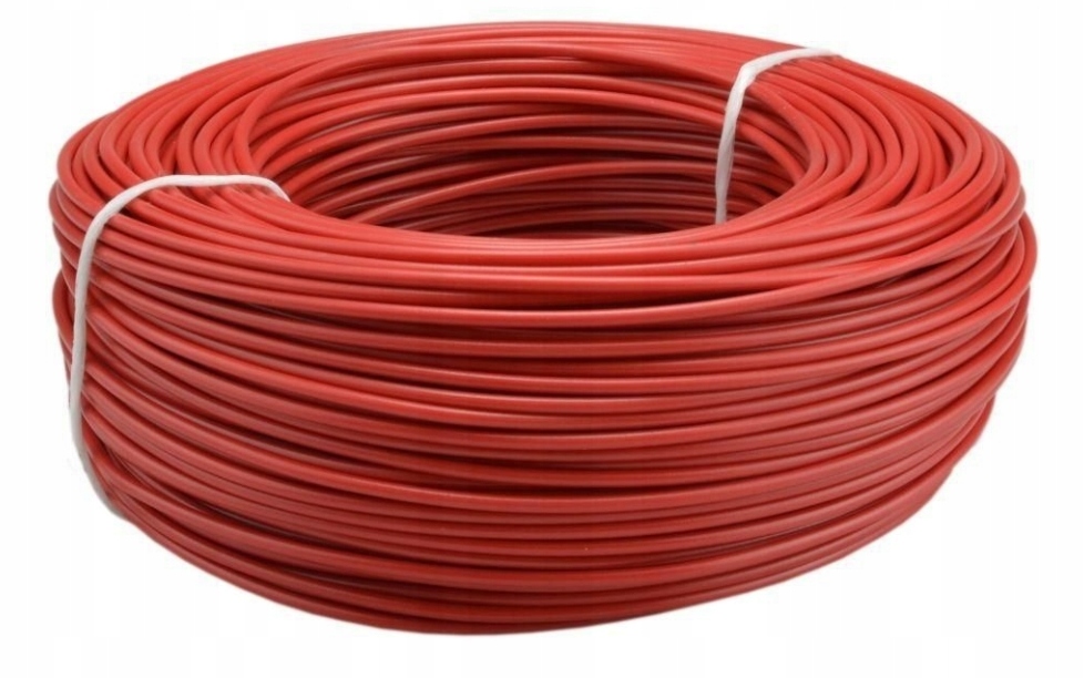 NKT Przewód instalacyjny H07V-U (DY) 2,5 czerwony /100m/ 172105027C0100
