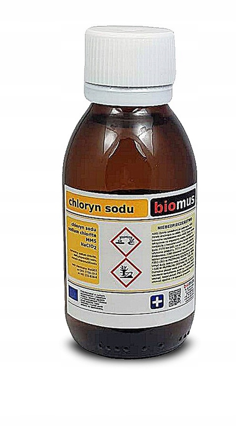 Biomus Chloryn sodu 25-28% MMS 250ml BIOMUS