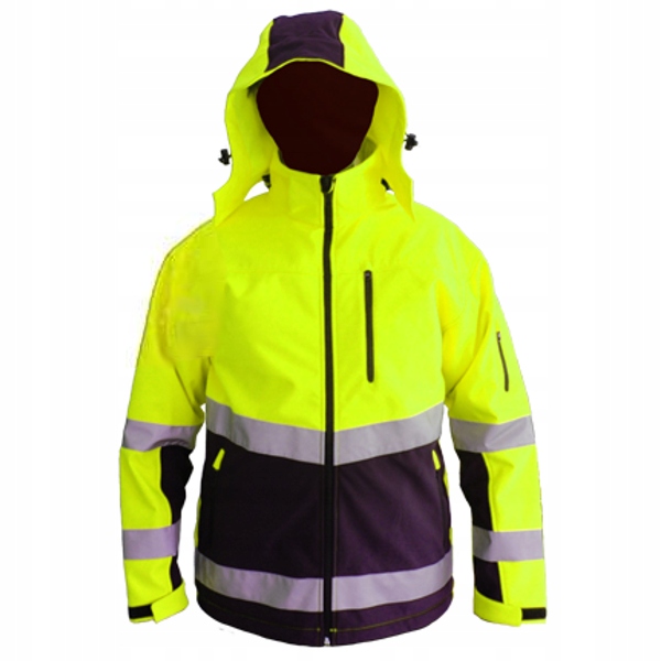 Kurtka robocza softshell Snow Hawk odblaski Ż XL