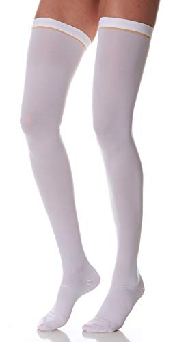 SCUDOTEX Auto Medical Pończochy kompresyjne 18-24 Hg mm Średnia długość Biały Kolor Rozmiar 4