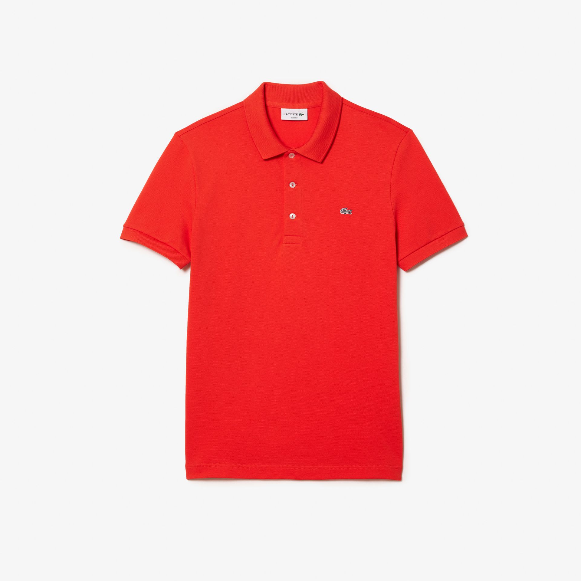 Lacoste męska koszulka polo z elastycznej drobnej piki Slim Fit