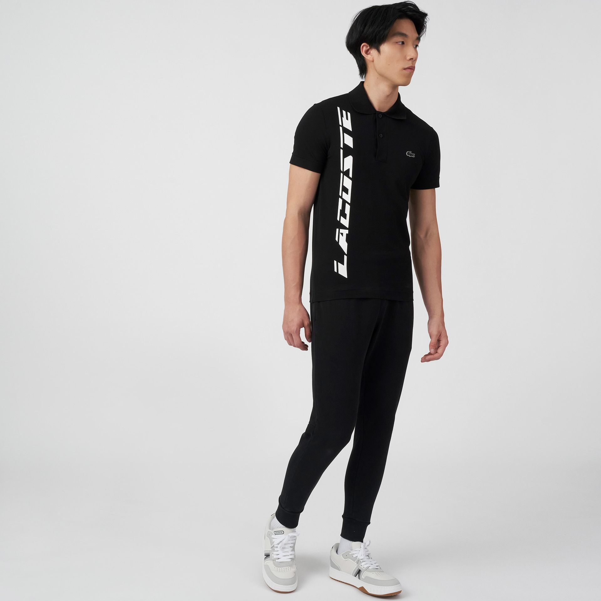Lacoste męska koszulka polo z piki z logo Regular Fit