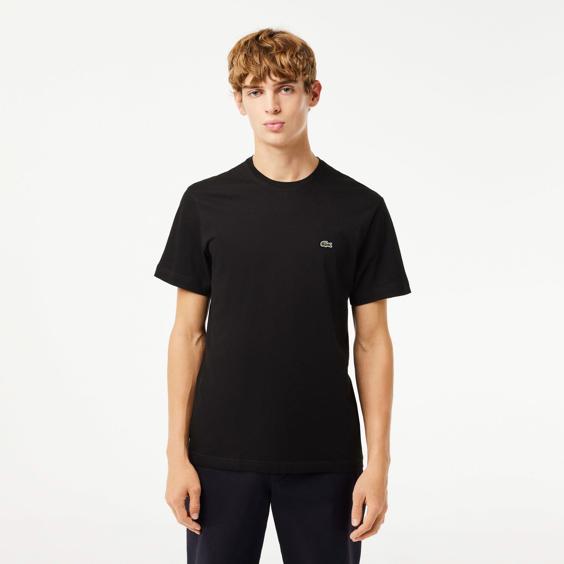 Męski T-Shirt Bawełniany Z Okrągłym Dekoltem