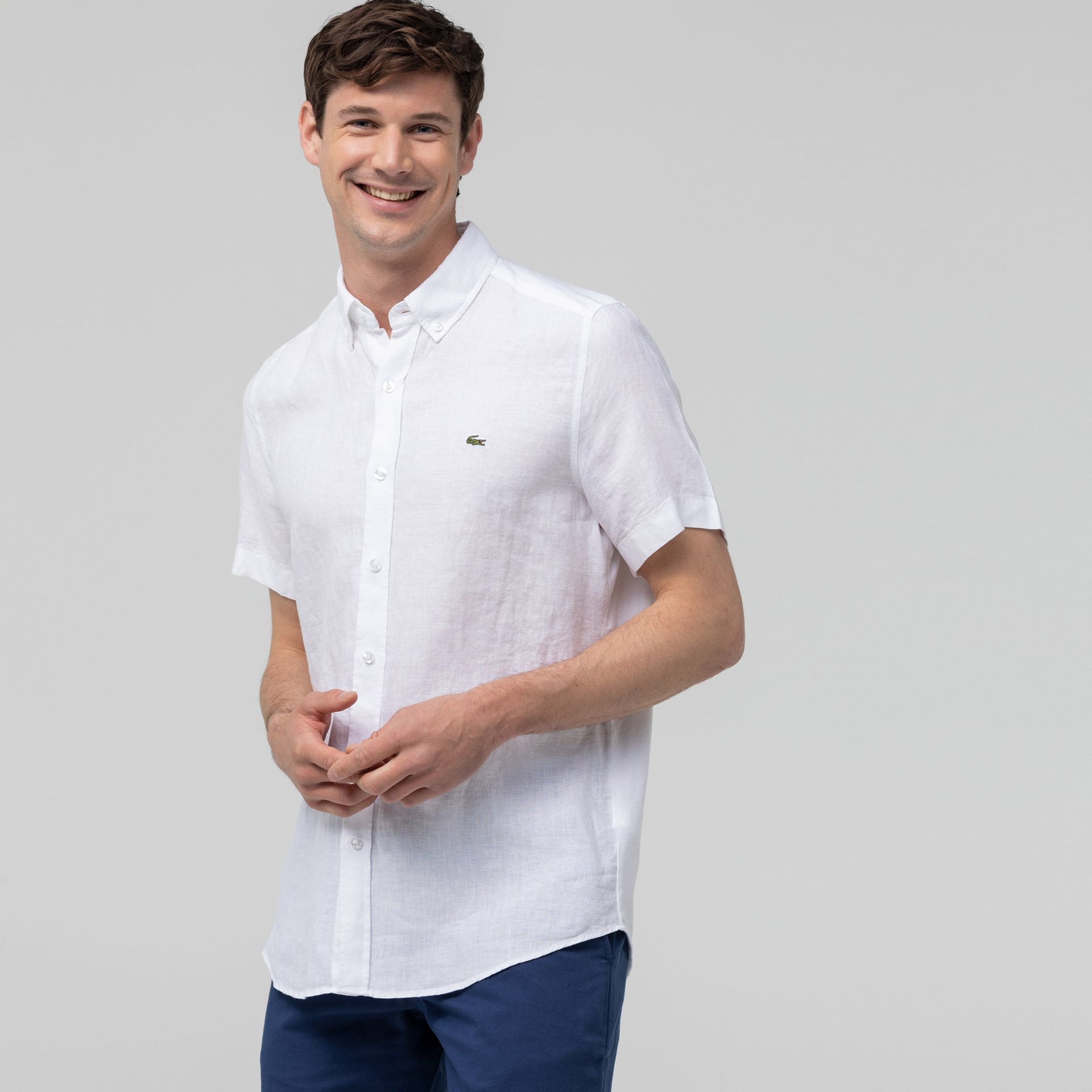 Lacoste męska koszula tkana