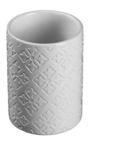 Moeve Kubek na szczoteczki do zębów Capri White