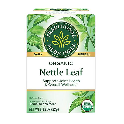 Traditional Medicinals Teas Tradycyjne leki Organiczna herbata z liści pokrzywy, 16 torebek (opakowanie po 1)