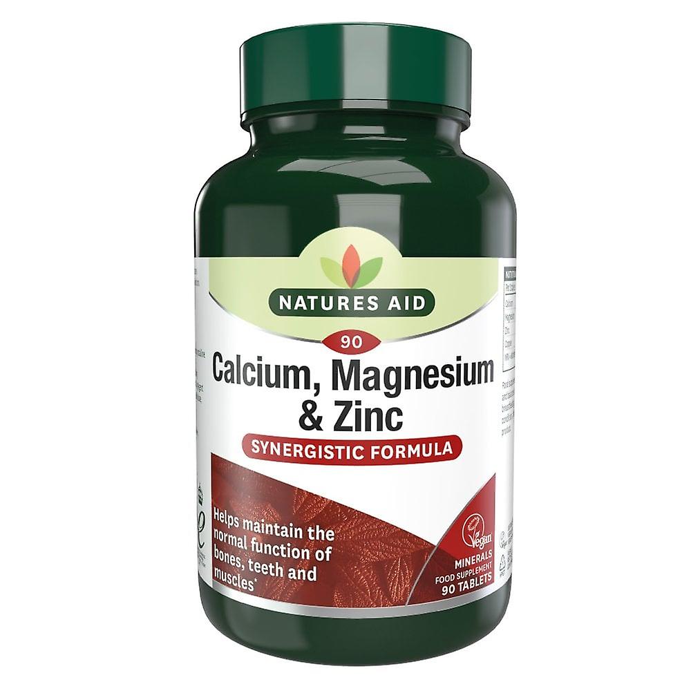 Natures AID AID CALCIUM, MAGNESIUM & ZINC 90 TAB.