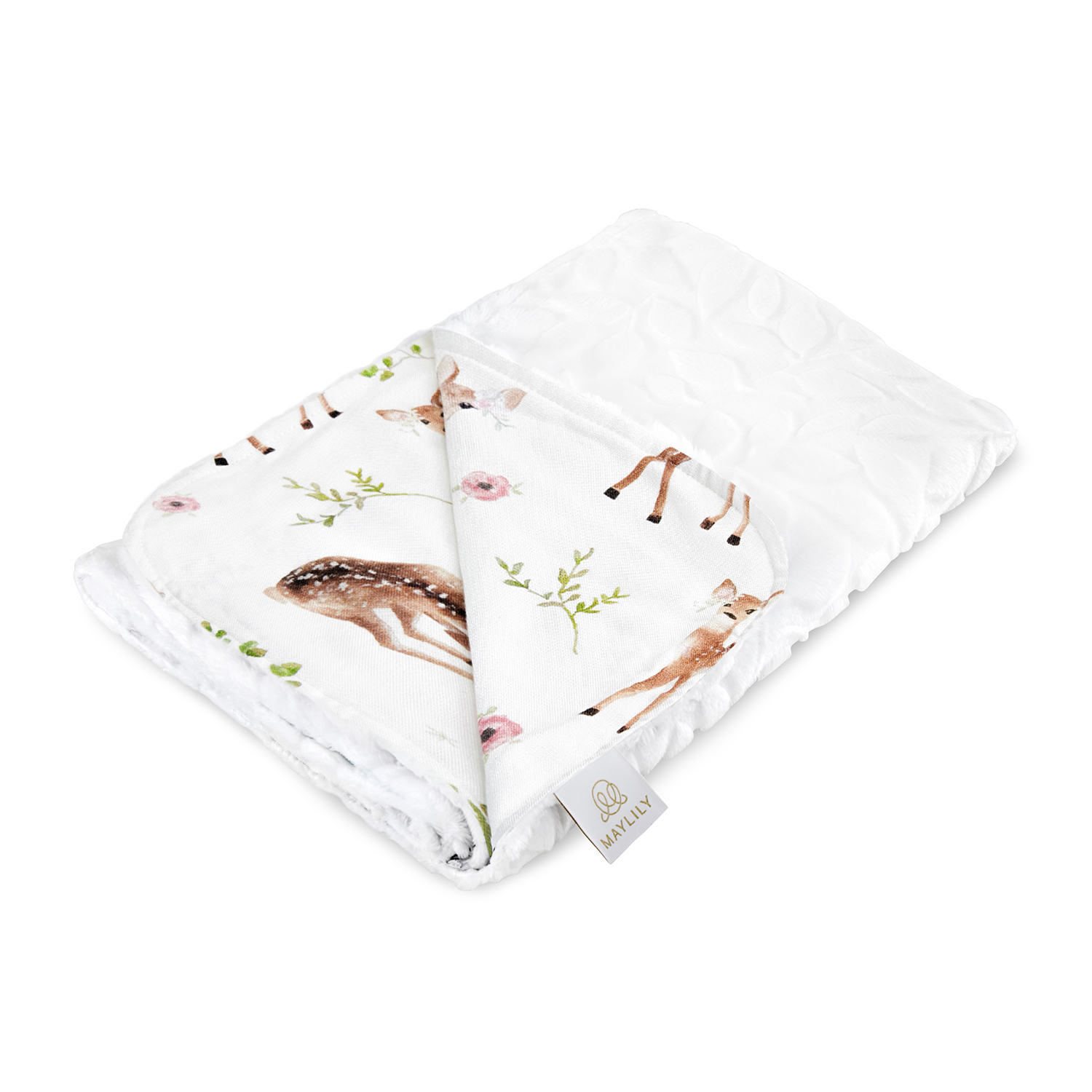 Kocyk bambusowy Light Luxe - Bambinka - white