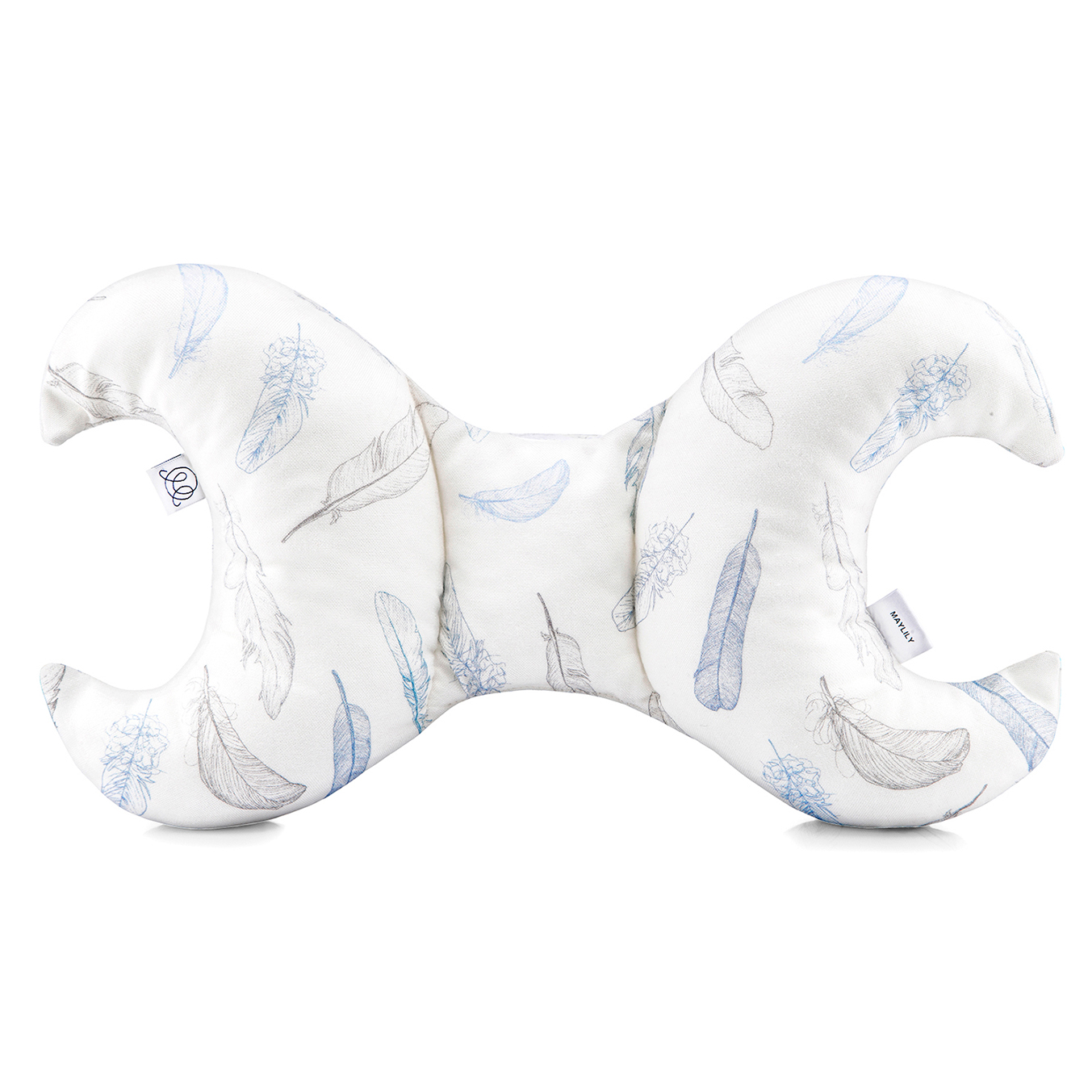 Poduszka antywstrząsowa motylek - Niebiańskie piórka