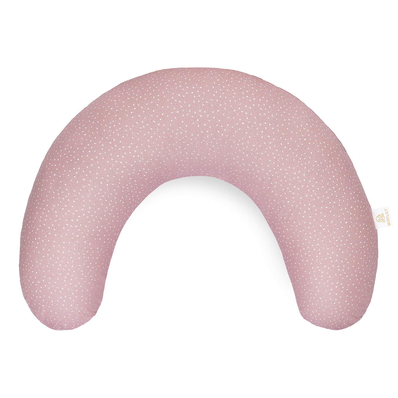 Poduszka ciążowa i do karmienia 2w1 - Kamyczki róż