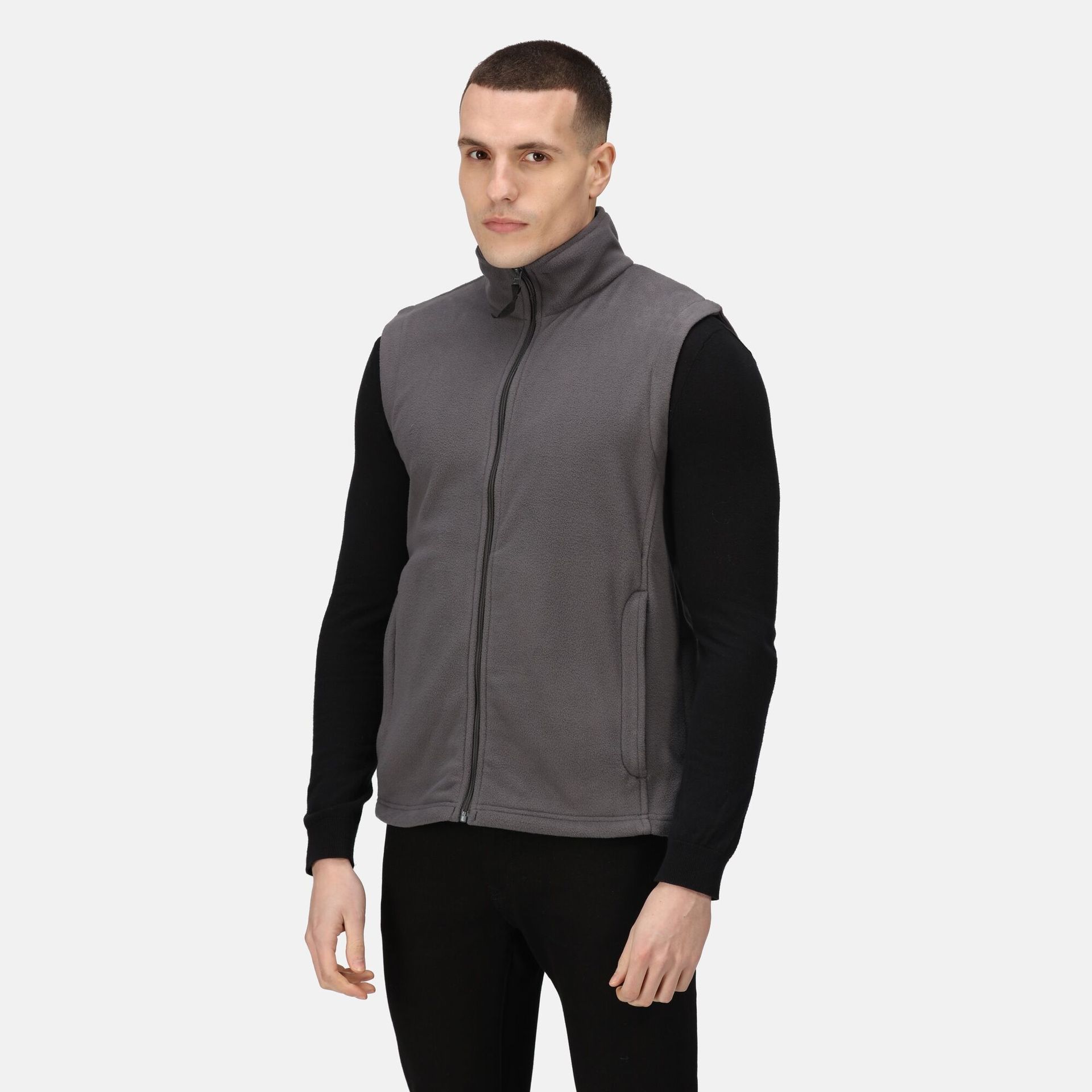 Regatta Professional Męska Kamizelka Polarowa Micro Szary, Rozmiar: Xxxl
