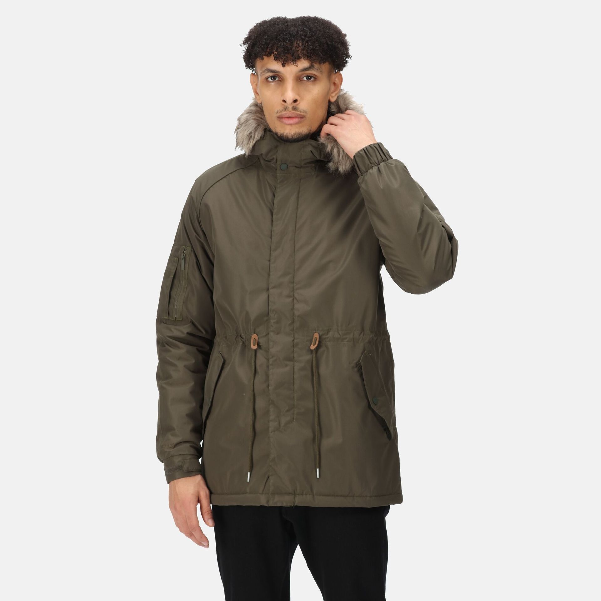 Regatta Męska Kurtka Parka Zimowa Salinger Iii Ciemne Khaki, Rozmiar: Xxl