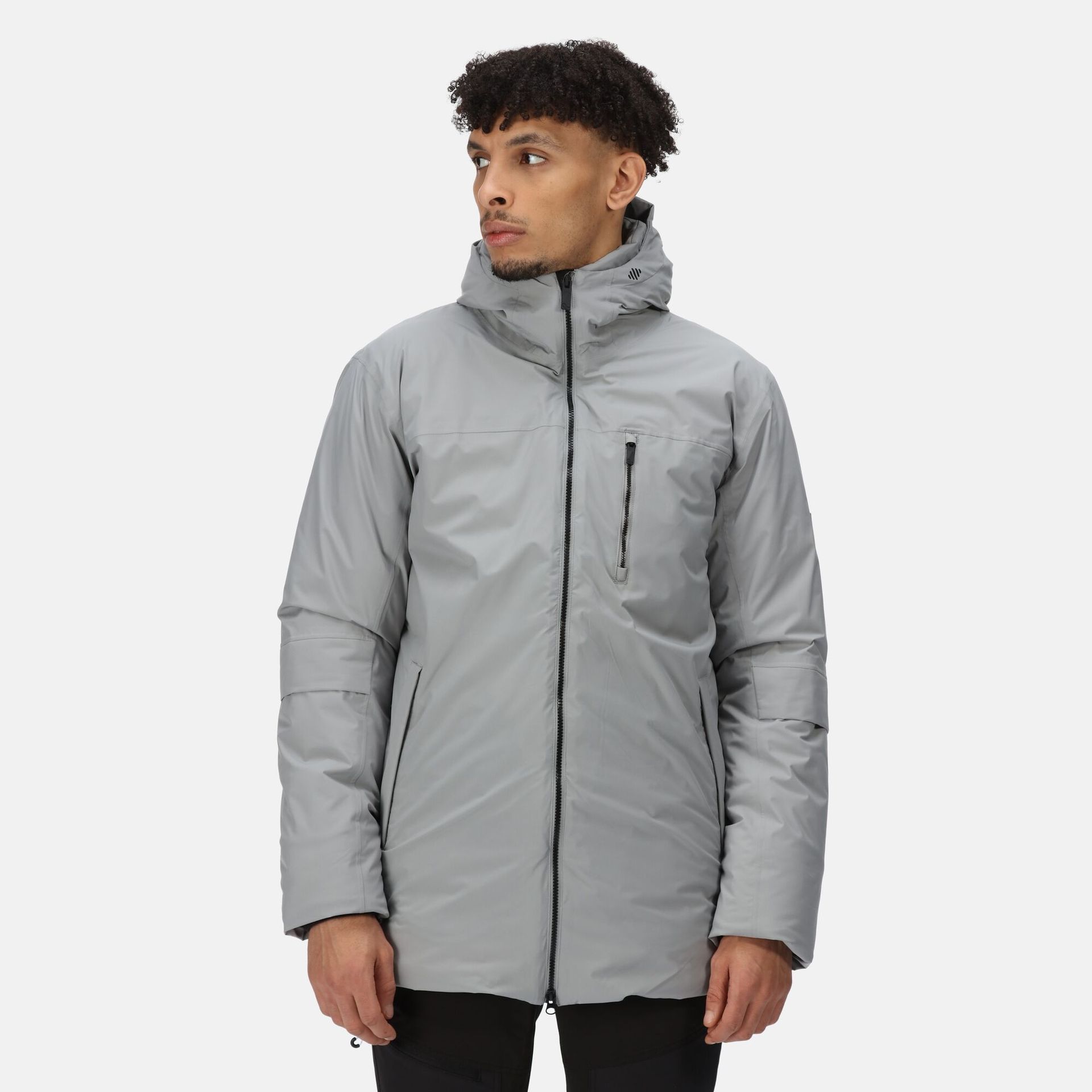 Regatta Męska Kurtka Zimowa Parka Yewbank II Szary, Rozmiar: Xxxl