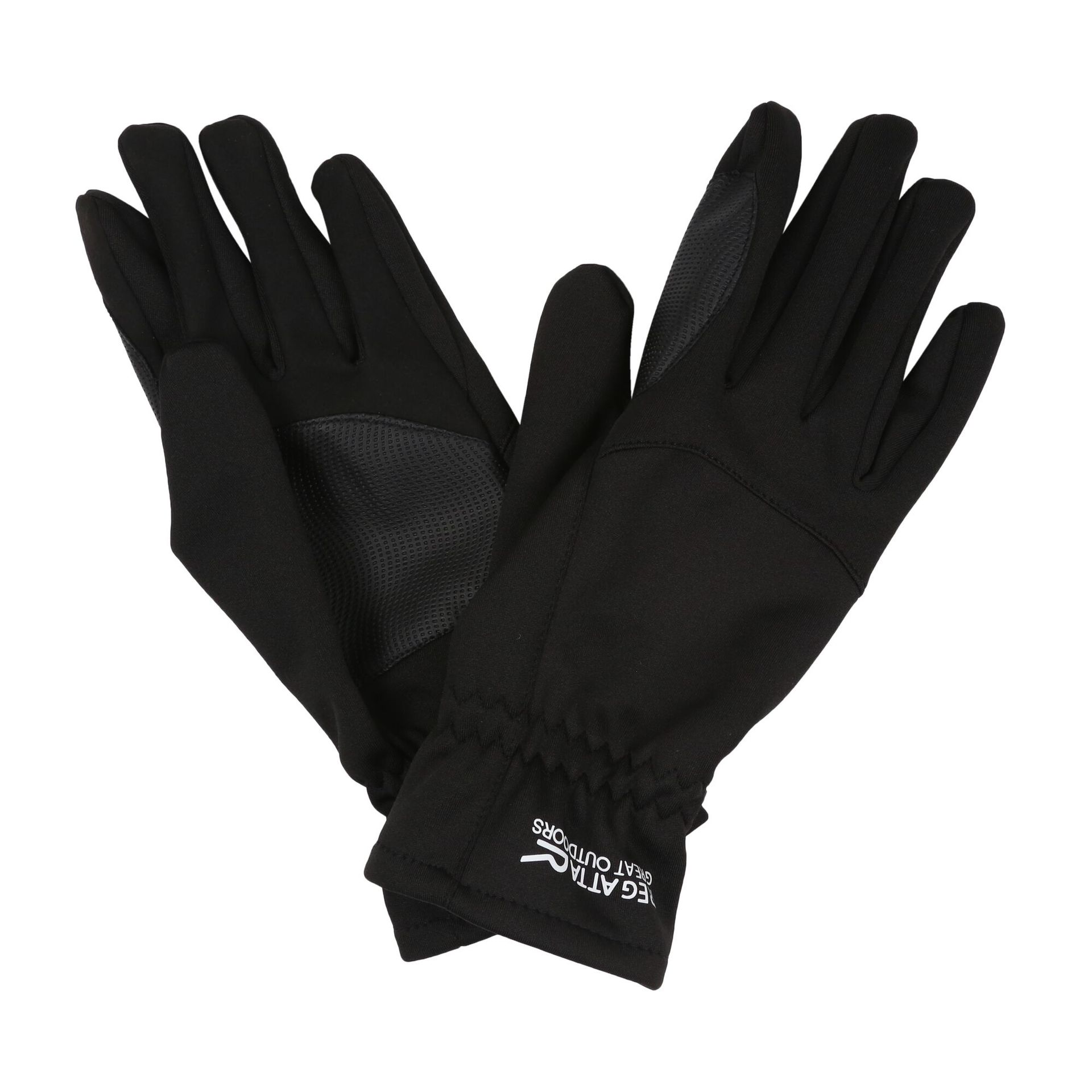 Zdjęcia - Rękawiczki Regatta  Softshellowe Gloves Iii Czarny, Rozmiar: L 