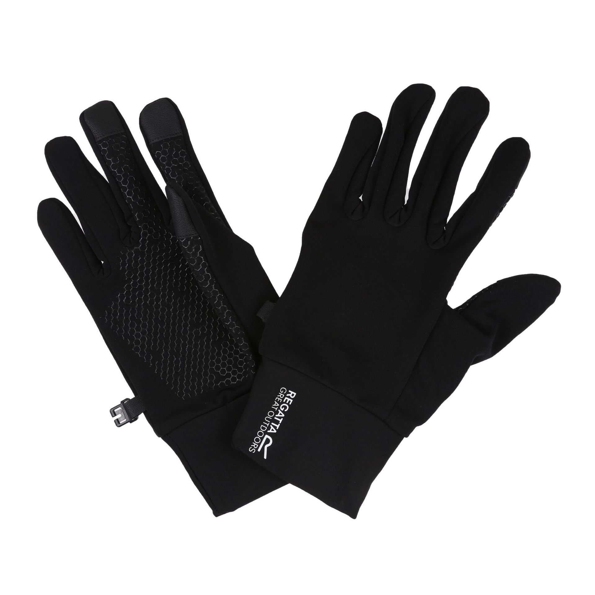 Zdjęcia - Rękawiczki Regatta  do Smartfona Gloves II Czarny, Rozmiar: XL 