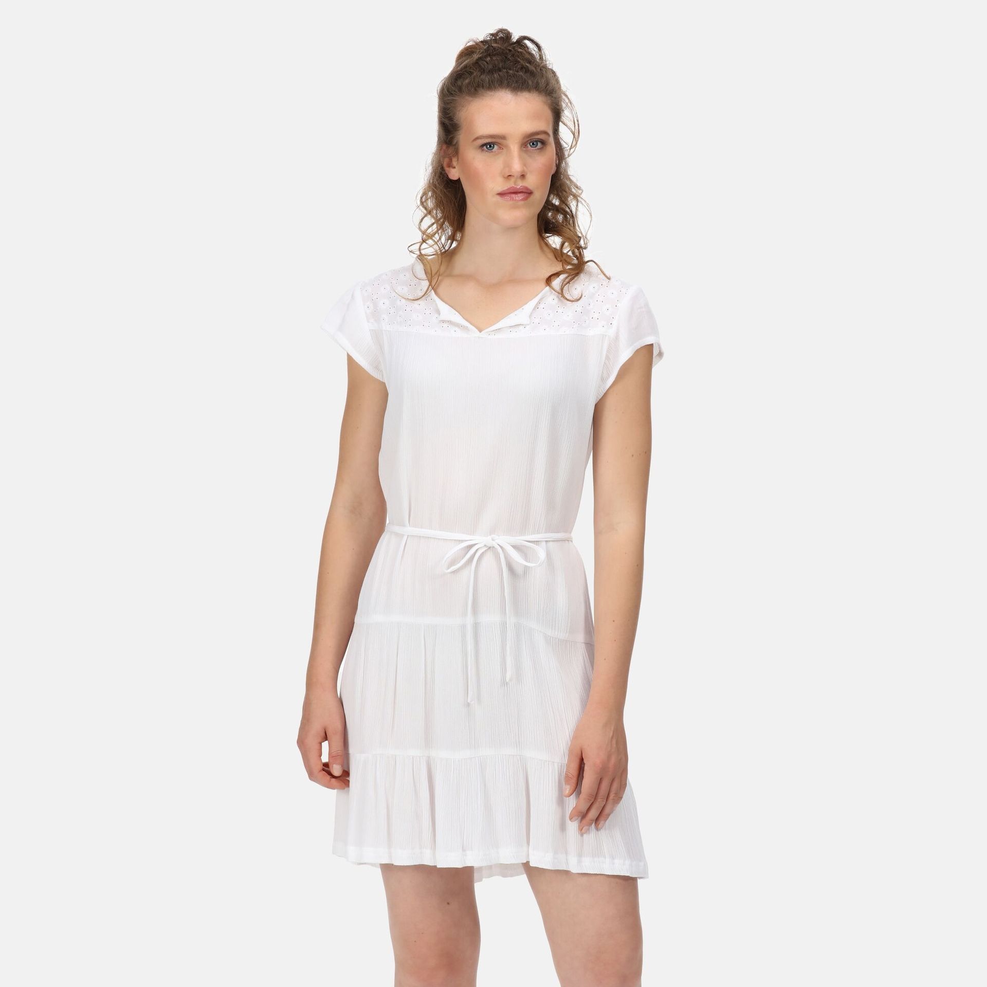 Regatta Damska Sukienka Reanna Biały, Rozmiar: 36