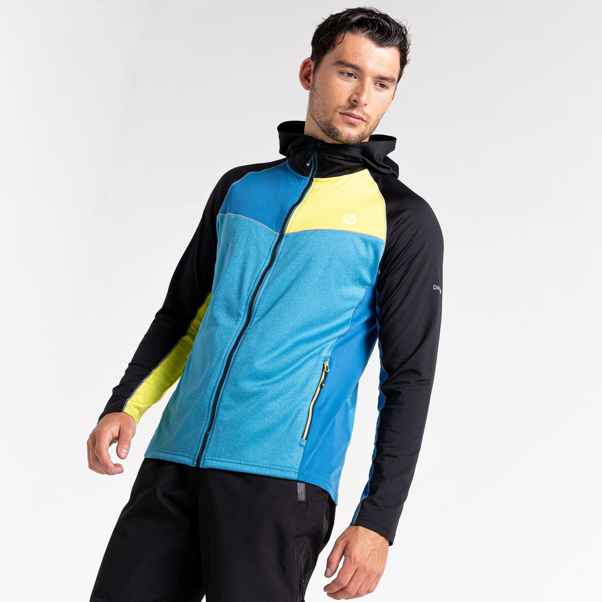 Dare 2b - Męska Kurtka Contend Czarno-niebieski, Rozmiar: Xxxl