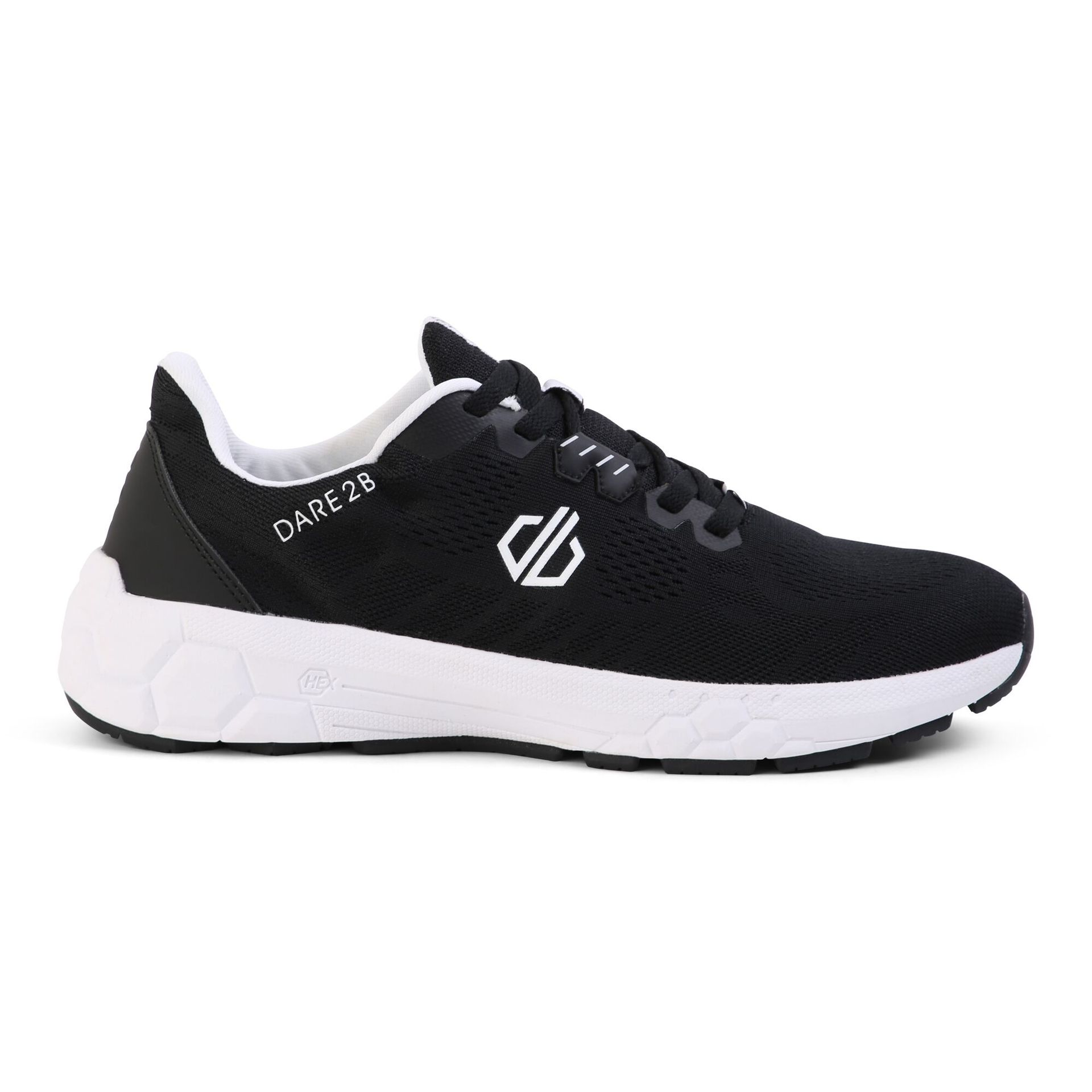 Dare 2b - Męskie Buty Sportowe Hex Rapid Czarno-biały, Rozmiar: 42