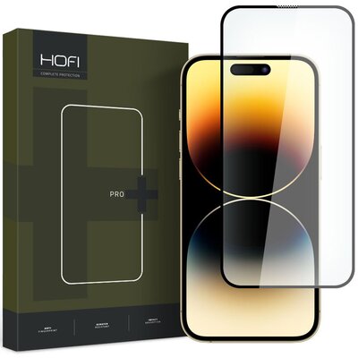 Szkło Hartowane APPLE IPHONE 15 PRO HOFI Glass Pro+ czarne