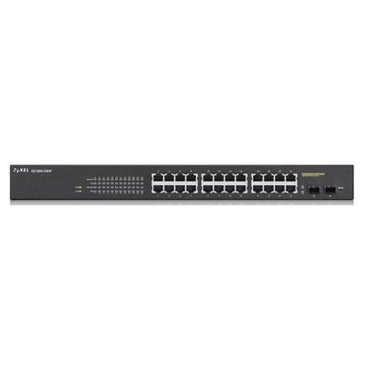 Zyxel Switch Smart GS1900 24HPV2-EU0101F 24xGbE L2 PoE 170W GS190024HPV2-EU0101F
