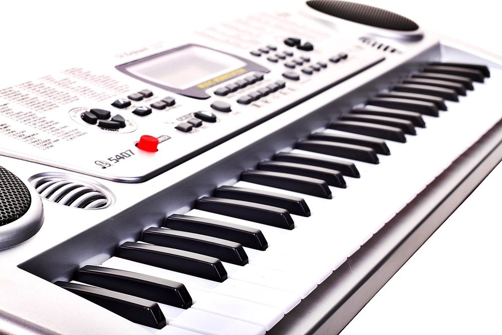 Organy Pianinko Keyboard + Mikrofon Zasilacz 54K