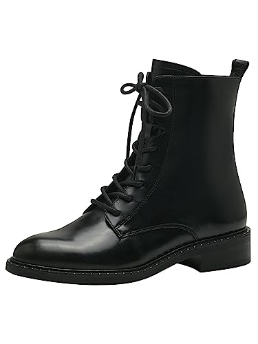 Tamaris Damskie botki 1-1-25102-41, czarny, 37 EU