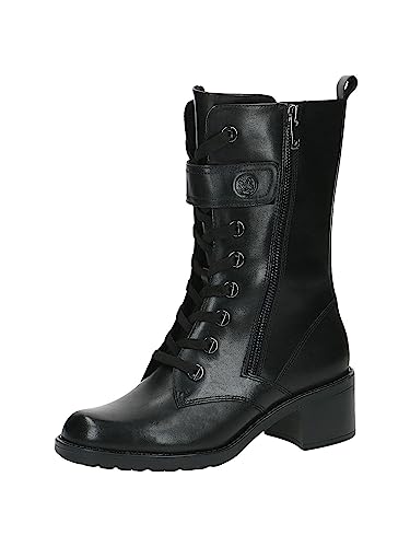 Caprice Damskie botki 9-26104-41, Czarna papka, 37 EU