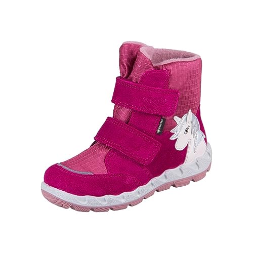 Superfit Dziewczęce śniegowce Icebird, Czerwony różowy 5510, 32 EU Schmal