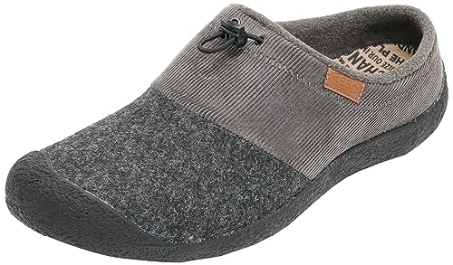 KEEN Męskie kapcie Howser 3 Slide Slipper, Węgiel magnetyczny, 43 EU