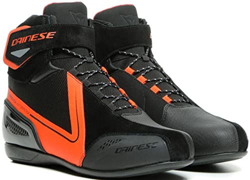 DAINESE ENERGYCA D-WP SHOES BLACK FLUO-RED 40