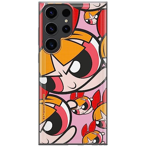 ERT GROUP etui na telefon Samsung S23 ULTRA, case oryginalny i oficjalnie licencjonowany przez The Powerpuff Girls, wzór The Powerpuff Girls 010, optymalnie dopasowane, plecki z TPU
