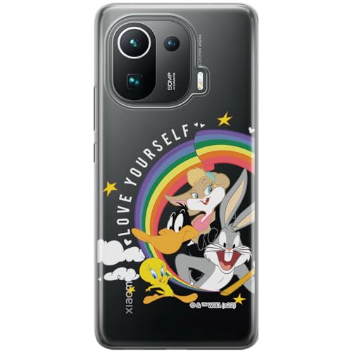 ERT GROUP etui na telefon Xiaomi MI 11 PRO, case oryginalny i oficjalnie licencjonowany przez Looney Tunes, wzór 016, optymalnie dopasowane, plecki z TPU częściowo przeźroczyste