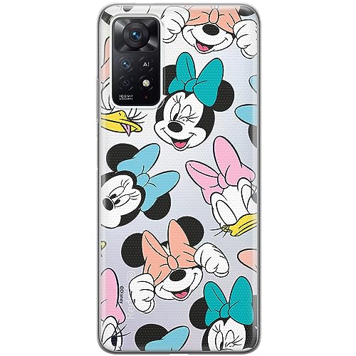 ERT GROUP etui na telefon Xiaomi REDMI NOTE 11 PRO 5G/ 11 PRO 4G, case oryginalny i oficjalnie licencjonowany przez Disney, wzór Disney Friends 018, plecki z TPU częściowo przeźroczyste