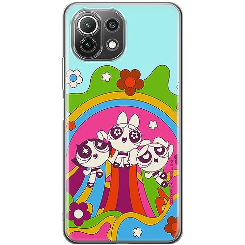ERT GROUP etui na telefon Xiaomi 11 LITE 4G / 11 LITE 5G, case oryginalny i oficjalnie licencjonowany przez The Powerpuff Girls, wzór The Powerpuff Girls 045, optymalnie dopasowane, plecki z TPU