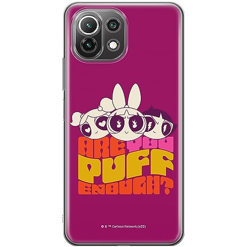 ERT GROUP etui na telefon Xiaomi 11 LITE 4G / 11 LITE 5G, case oryginalny i oficjalnie licencjonowany przez The Powerpuff Girls, wzór The Powerpuff Girls 044, optymalnie dopasowane, plecki z TPU