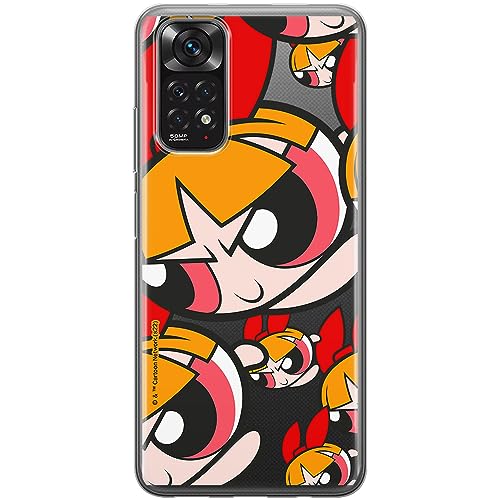 ERT GROUP etui na telefon Xiaomi REDMI NOTE 11 4G/ 11S 4G, case oryginalny i oficjalnie licencjonowany przez The Powerpuff Girls, wzór The Powerpuff Girls 010, plecki z TPU częściowo przeźroczyste