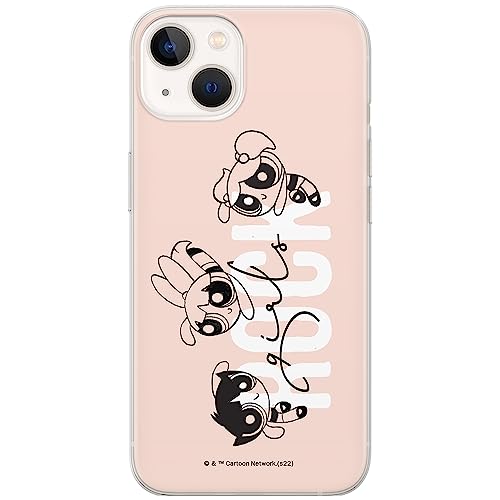 ERT GROUP etui na telefon Iphone 13, case oryginalny i oficjalnie licencjonowany przez The Powerpuff Girls, wzór The Powerpuff Girls 039, optymalnie dopasowane, plecki z TPU