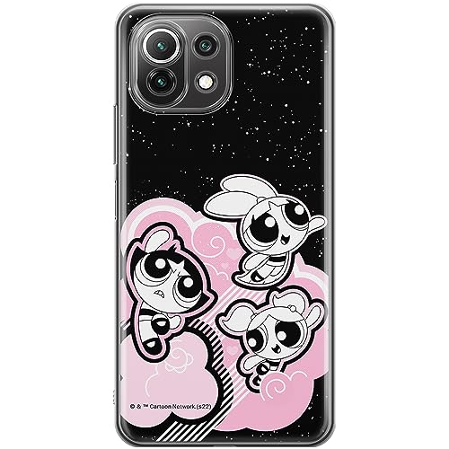 ERT GROUP etui na telefon Xiaomi 11 LITE 4G / 11 LITE 5G, case oryginalny i oficjalnie licencjonowany przez The Powerpuff Girls, wzór The Powerpuff Girls 024, optymalnie dopasowane, plecki z TPU